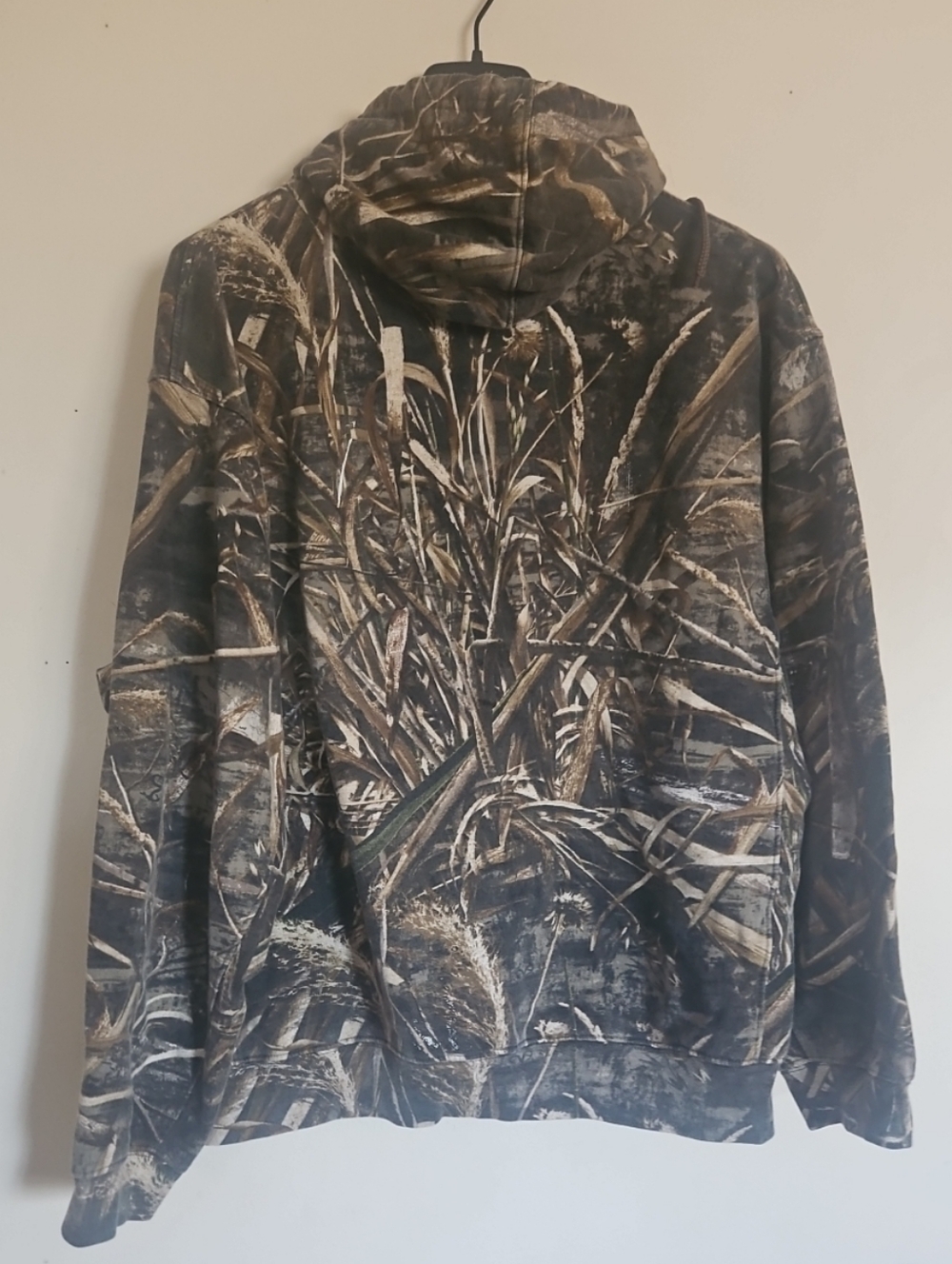 Drake Waterfowl Systems Realtree Max-5 Camo Hoodie XL Long Sleeve Cotton Blend - Picture 4 of 8